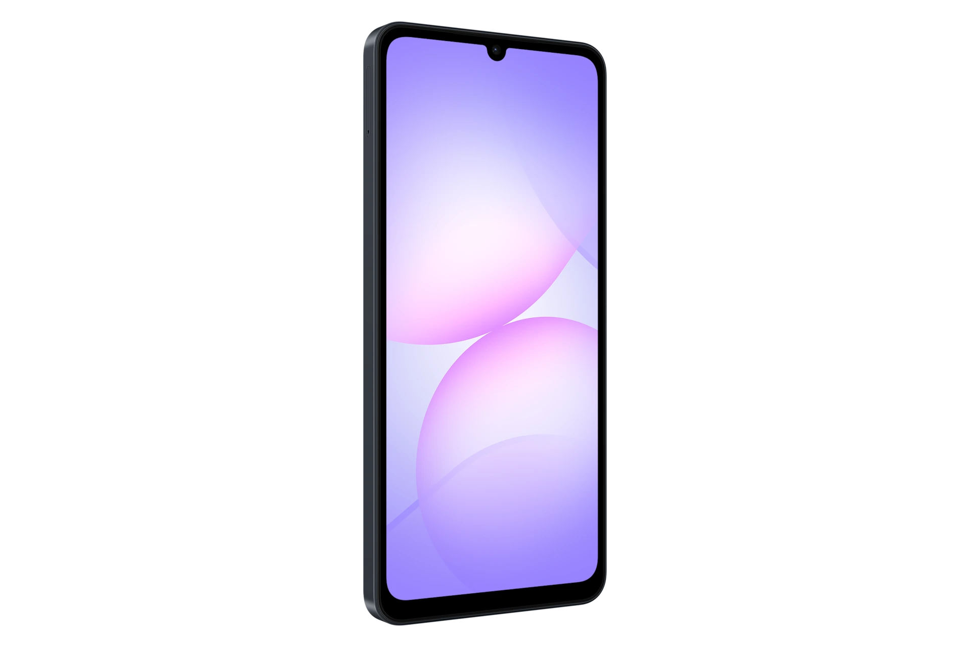Galaxy A07 FrontL30 Black 